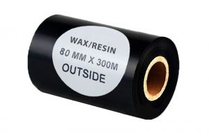 MỰC IN MÃ VẠCH WAX/RESIN (80MMX300M)