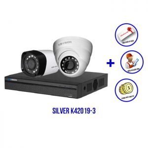 Bộ KIT 2 Camera IP PoE KBVISION 2.0 MP